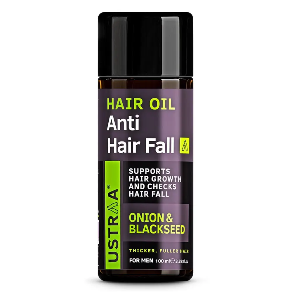 Uistraa Hair Oil Anti Hair Fall Onion And Black Seed Oil 100Ml