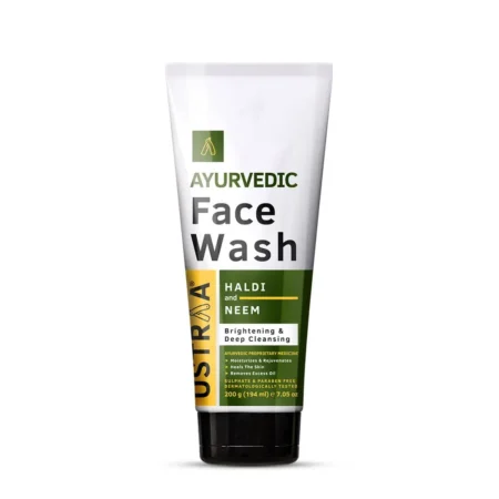 Ustraa Face Wash Haldi & Neem Brightening & Deep Cleansing 100G