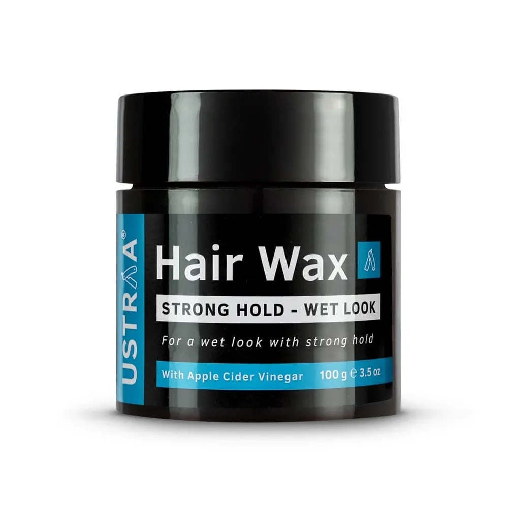 Ustraa Hair Wax Strong Hold With Wet Look With Apple Cider Vinegar 50G