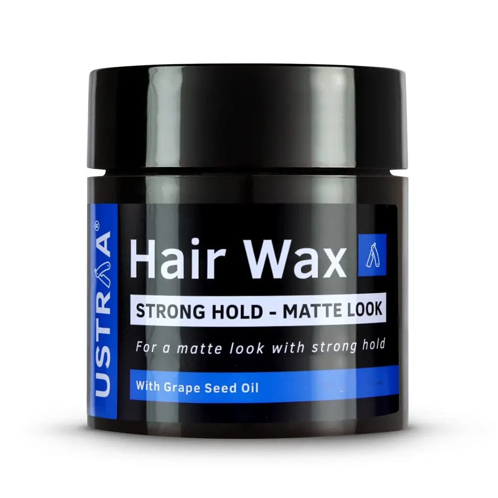 Ustraa Hair Wax Strong Hold With Matte Look With Grape Seed Oil 50G