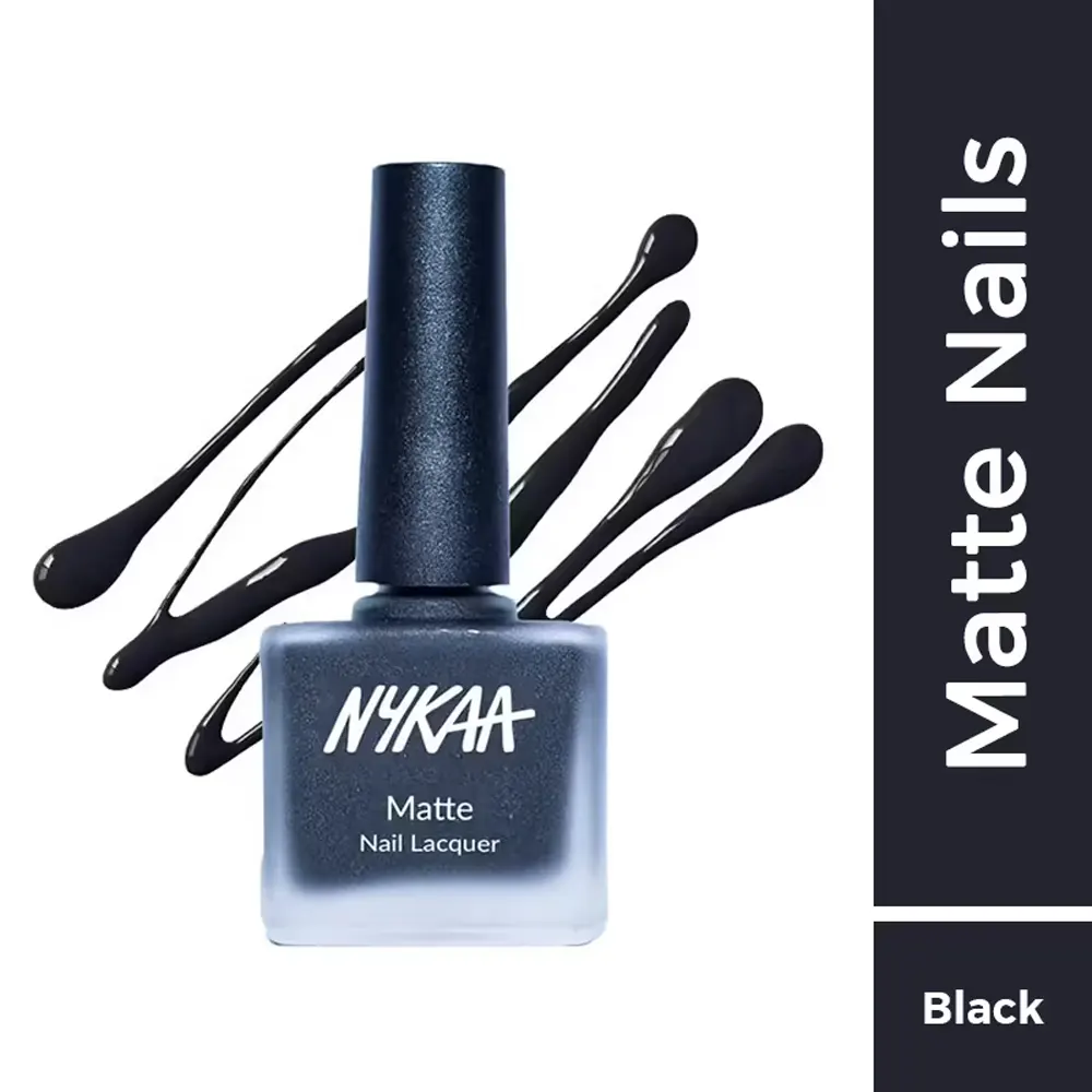 Nykaa Nail Paint Black Sesame Pudding - 09 9Ml