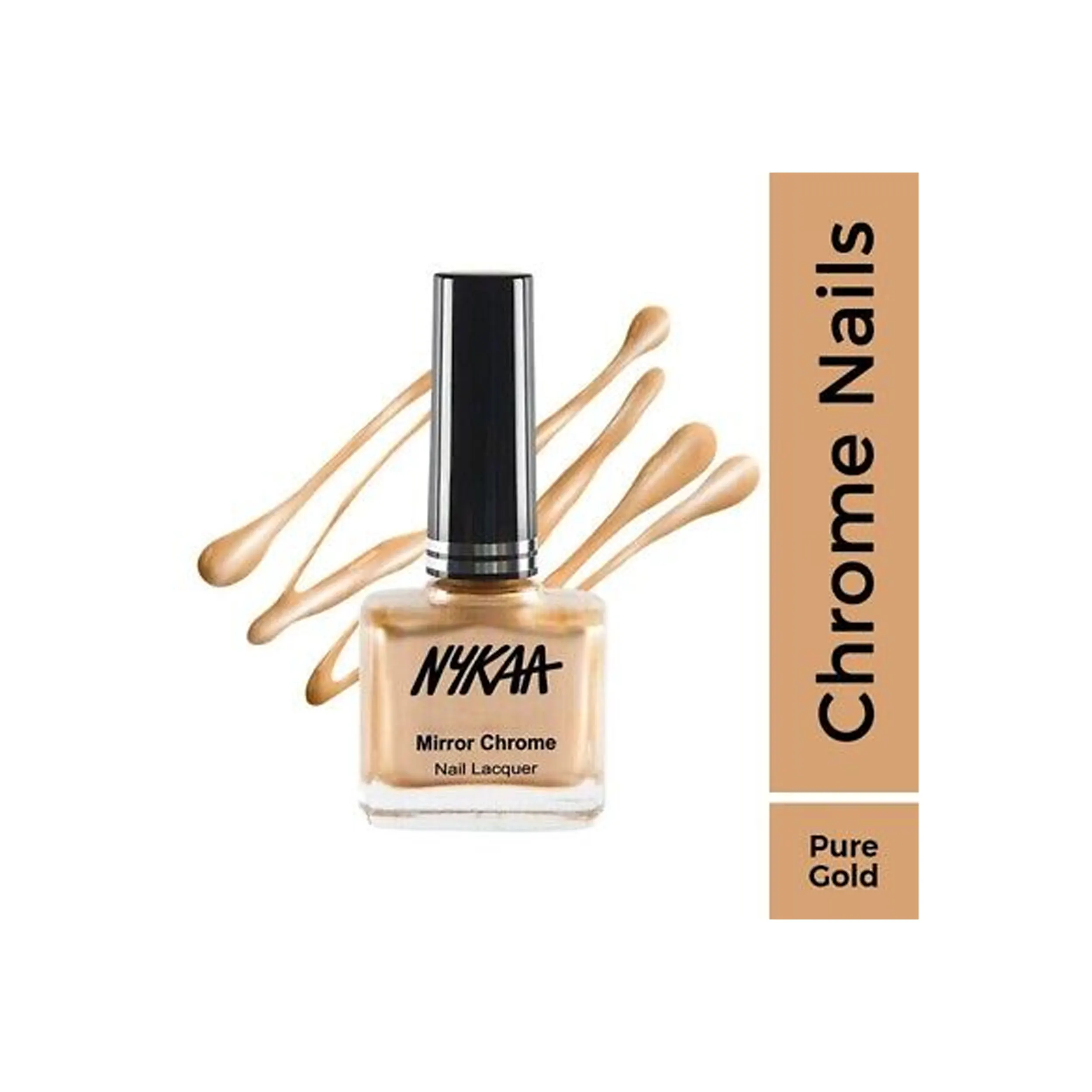 Nykaa Nail Paint Sun-Kissed Gold - 166 9Ml