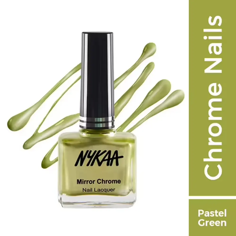 Nykaa Nail Paint Electric Green Aurora - 179 9Ml