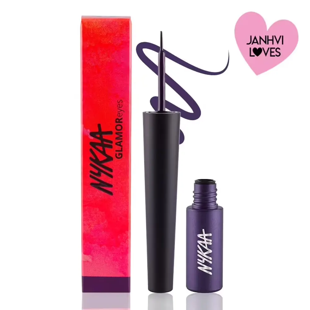 Nykaa Glamor Eyes 07 Poisonous Plum 5Ml