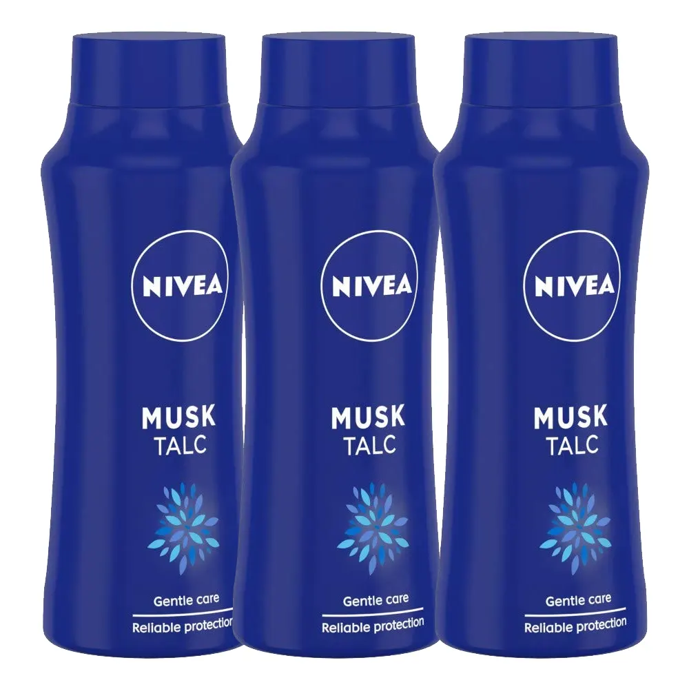 Nivea Musk Talc 3 X 100G = 300G