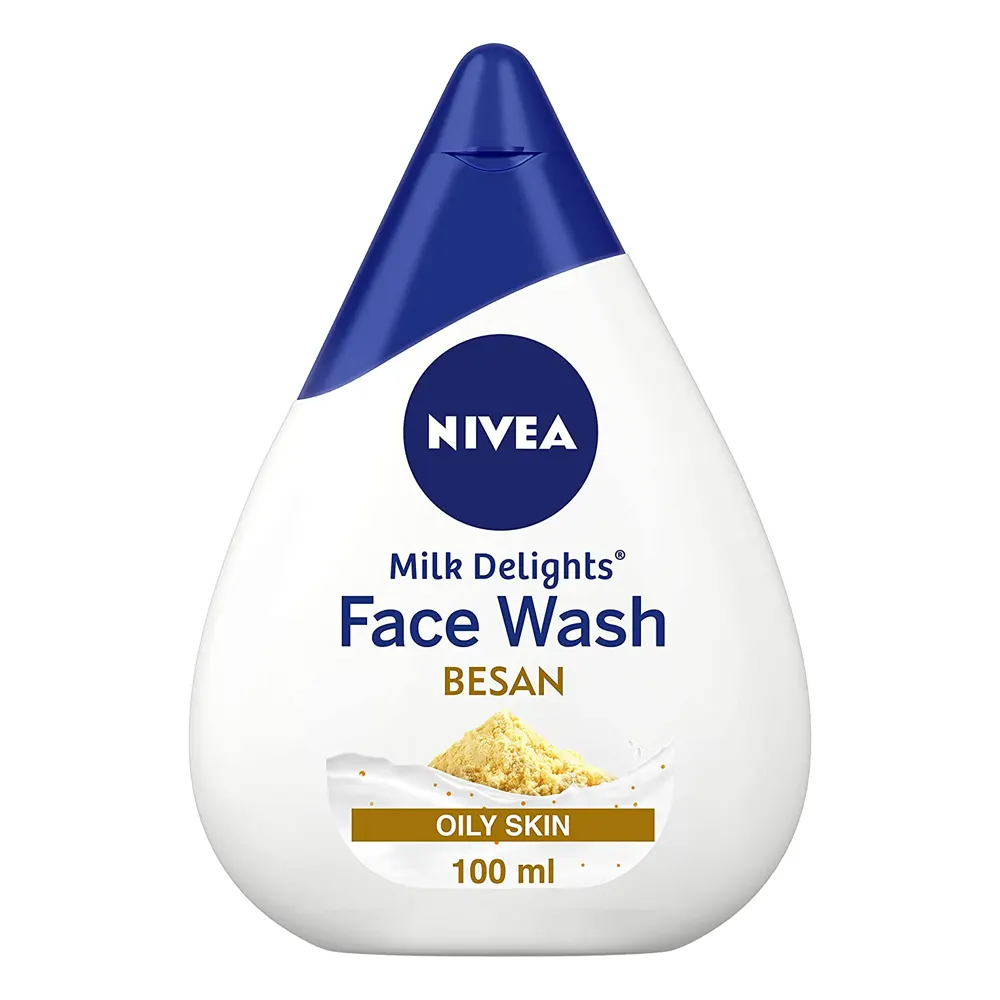 Nivea Milk Delights Oily Skin Besan Face Wash 100Ml