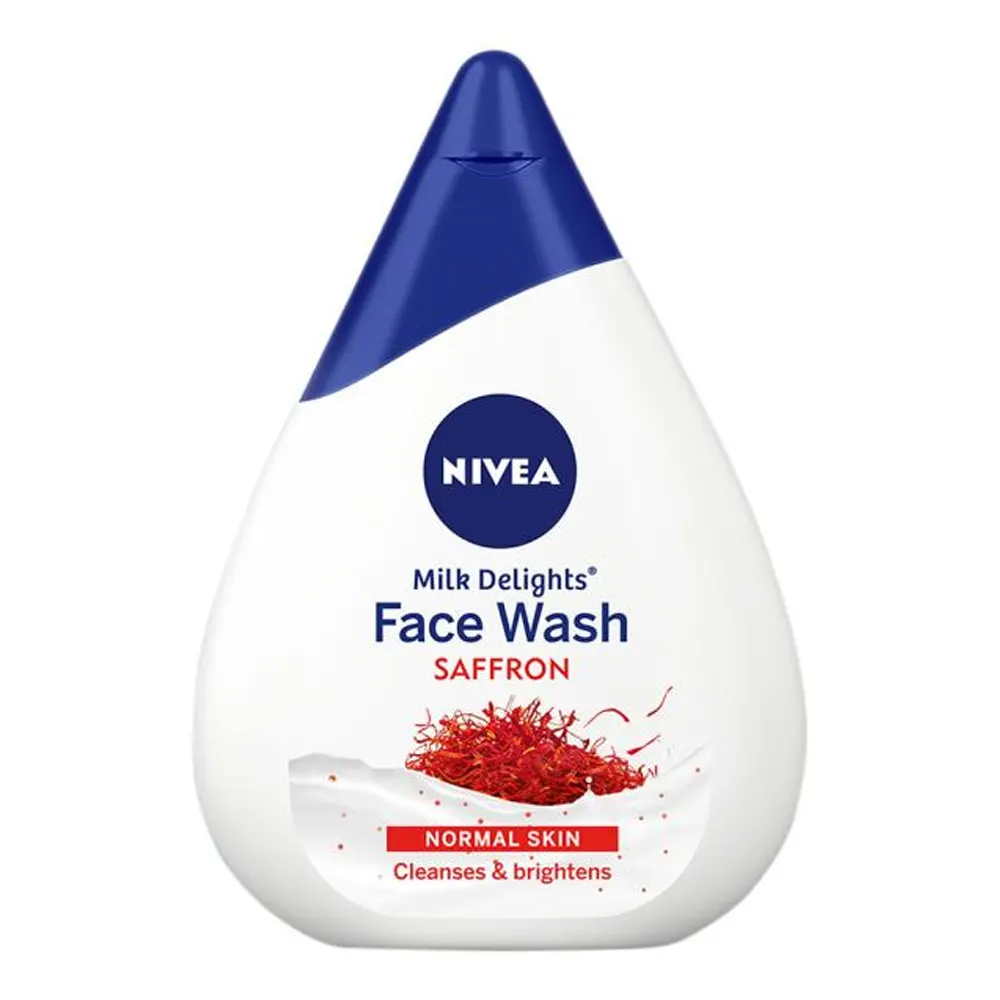 Nivea Milk Delights Saffron Normal Skin Face Wash 50Ml