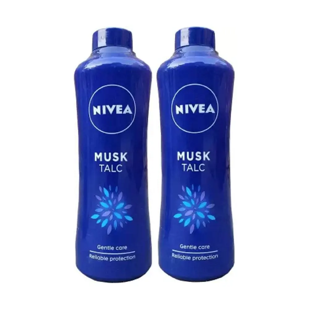 Nivea Musk Talc 2 Units X 400G = 800G