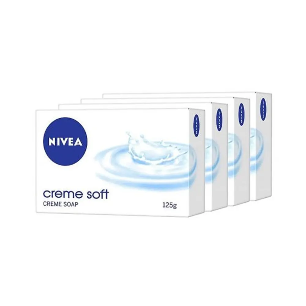 Nivea Creme Soft Creme Soap Buy 2 Get 2 Free 2N X 125G + 2N X 125G Free