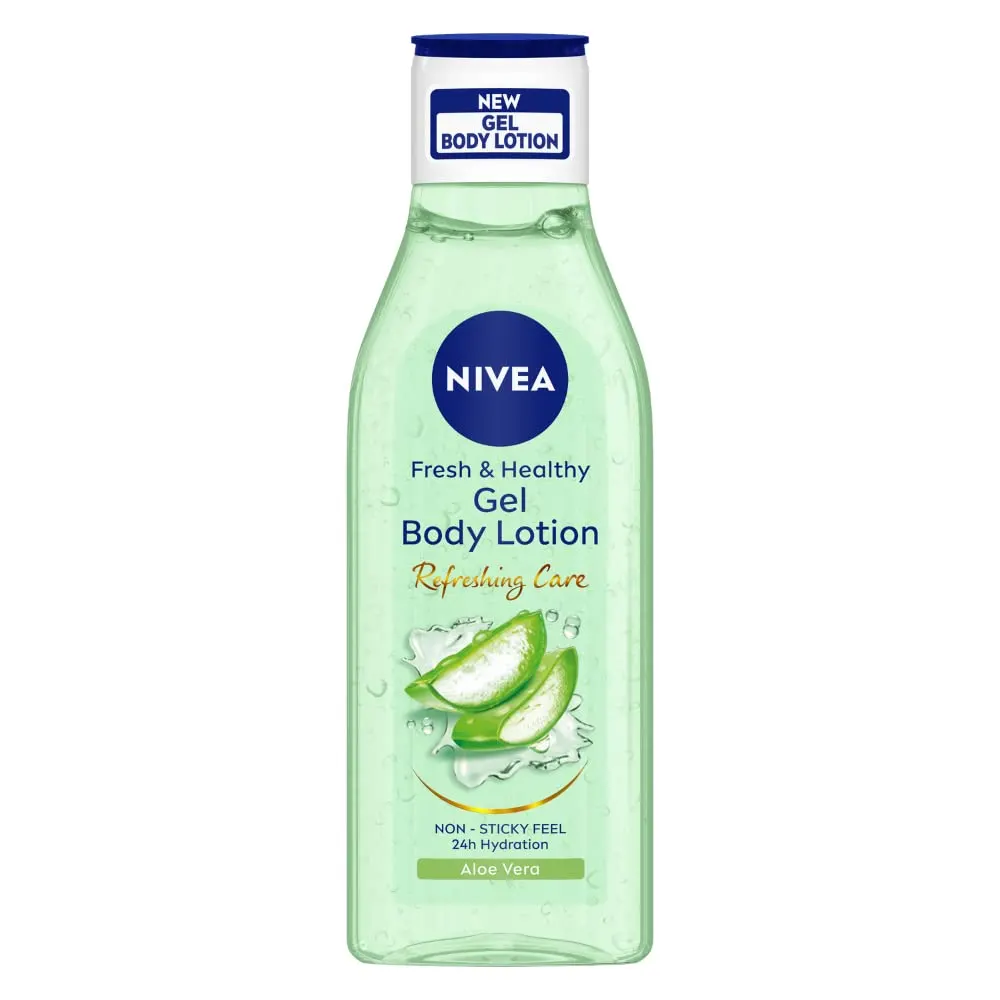 Nivea Fresh And Healthy Gel Body Lotion Refreshing Care Aloe Vera 200Ml