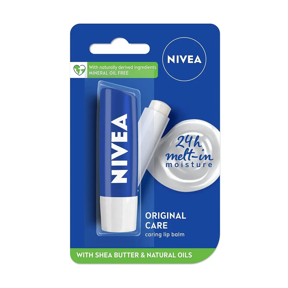 Nivea Orignal Care Caring Lip Balm 4.8Gm