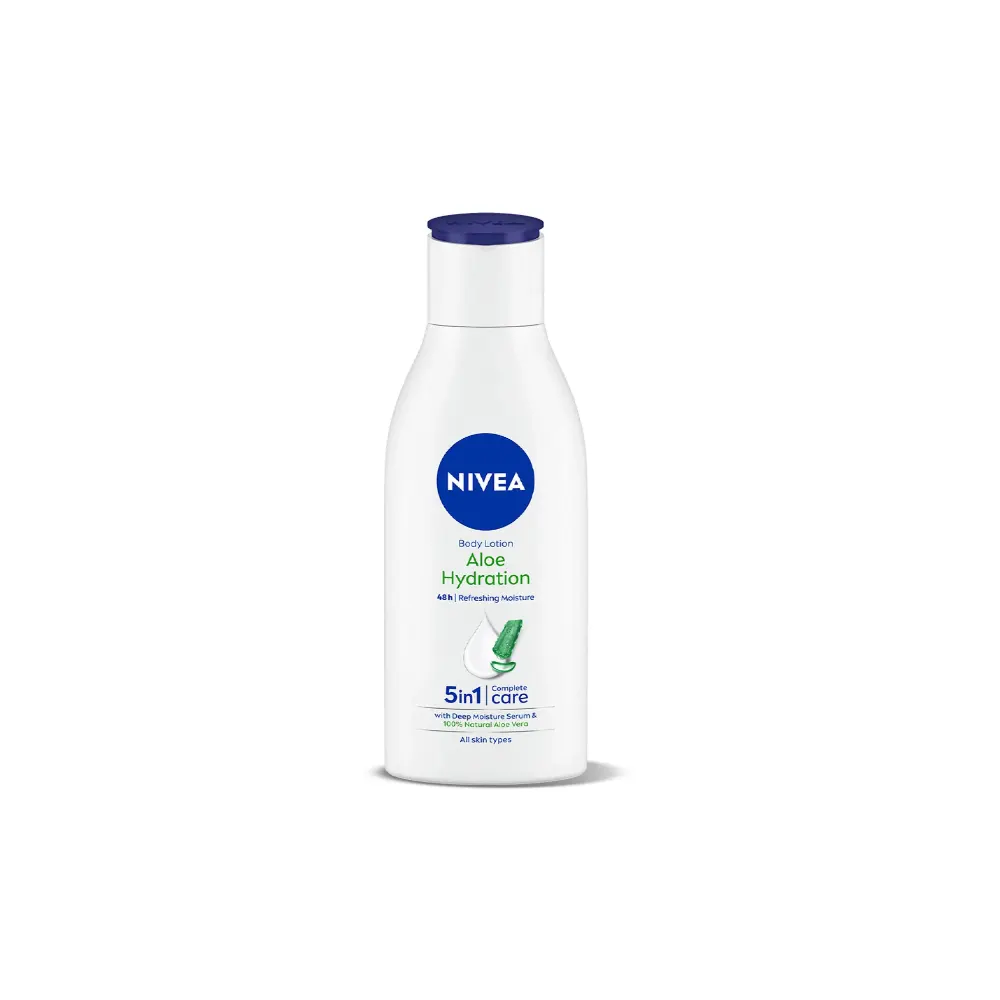 Nivea Aloe Hydration Body Lotion 5 In 1 Care All Skin Types 120Ml
