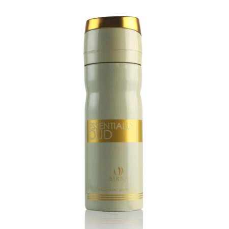 BIRRA ESSENTIALLY OUD DEODORANT BODY SPRAY. 200ML