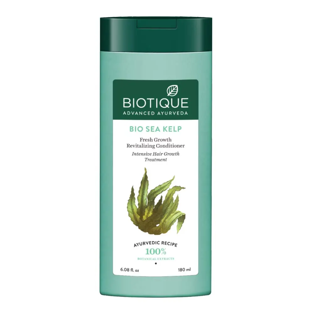 Biotique Bio Sea Kelp Fresh Growth Revitalizing Conditioner 180Ml
