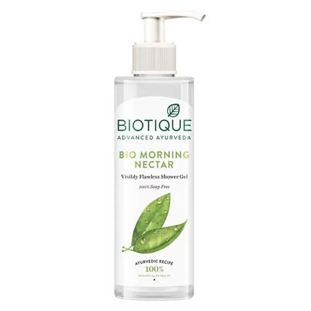 Biotique Bio Morning Nectar Visibly Flawless Shower Gel 200Ml