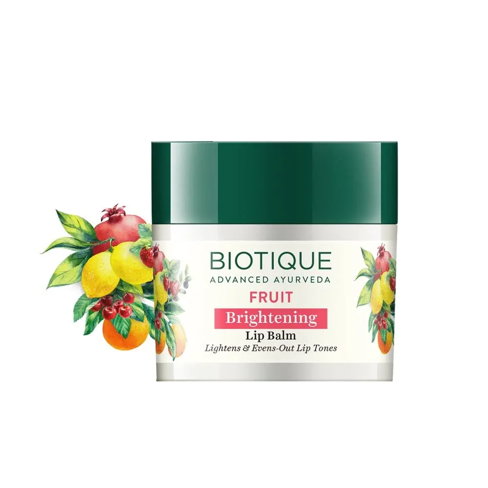 Biotique Advanced Ayurveda Fruit Brightening Lip Balm 12G