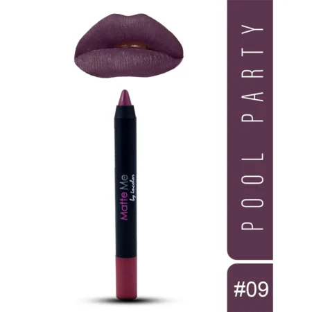 Incolor Matte Me Crayon Lipstick 09 Pool Party 2.3G