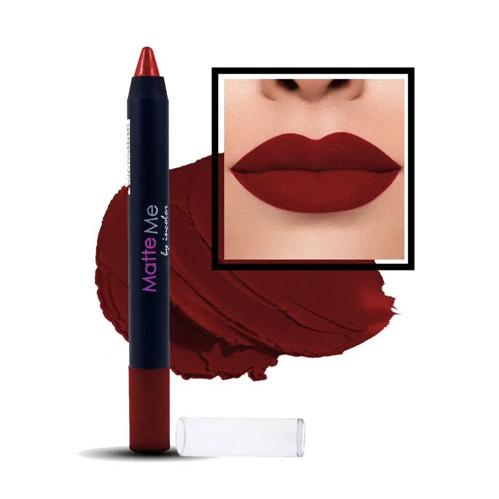 Incolor Matte Me Crayon Lipstick 18 Dark Era 2.3G