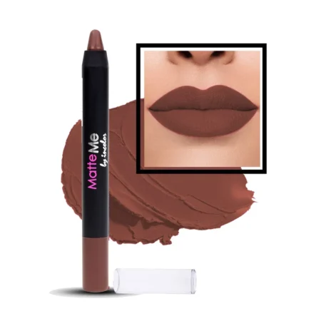 Incolor Matte Me Crayon Lipstick 24 Nude Brown 2.3G
