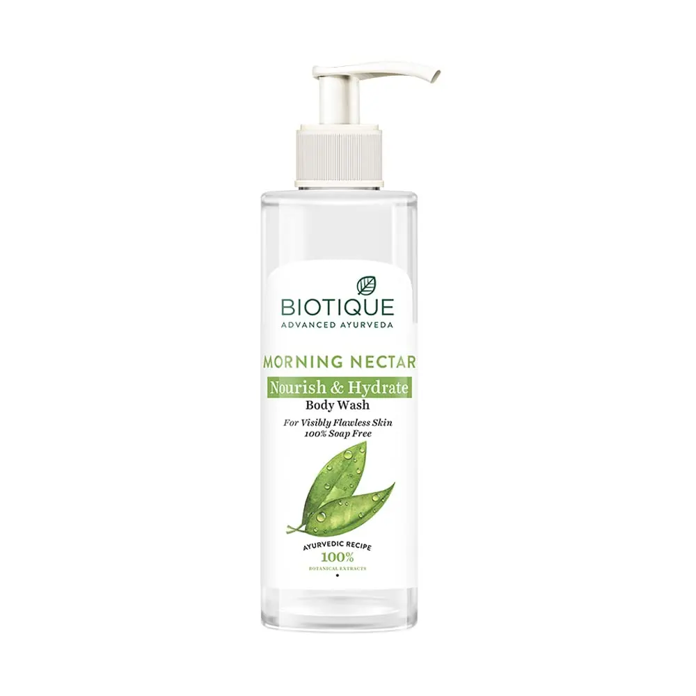 Biotique Advanced Ayurveda Morning Nectar Nourish And Hydrate Body Wash 200Ml