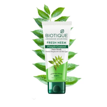 Biotique Advanced Ayurveda Fresh Neem Pimple Control Face Wash 150Ml.