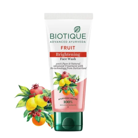 Biotique Advanced Ayurveda Fruit Brightening Face Wash 50Ml