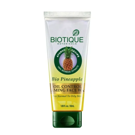 Biotique Advanced Ayurveda Pineapple Oil Control Foaming Face Wash 50Ml