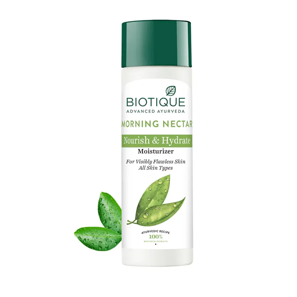 Biotique Advanced Ayurveda Morning Nectar Nourish & Hydrate Moisturizing Cream 50Gm