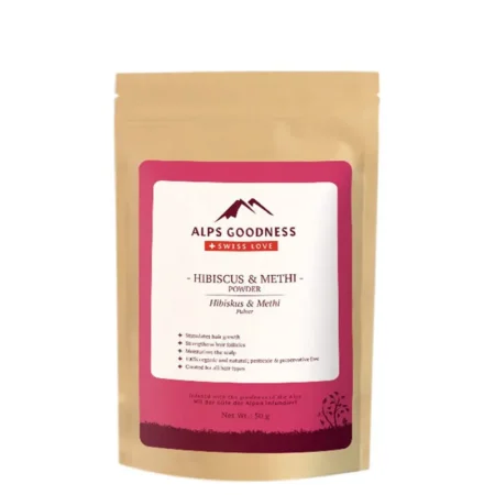 Alps Goodness Swiss Love Hibiscus &Amp; Methi Powder 50G