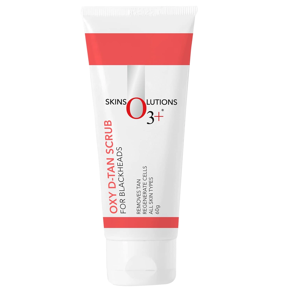 O3+ Skins Solutions Oxy D-Tan Scrub For Blackheads 60G