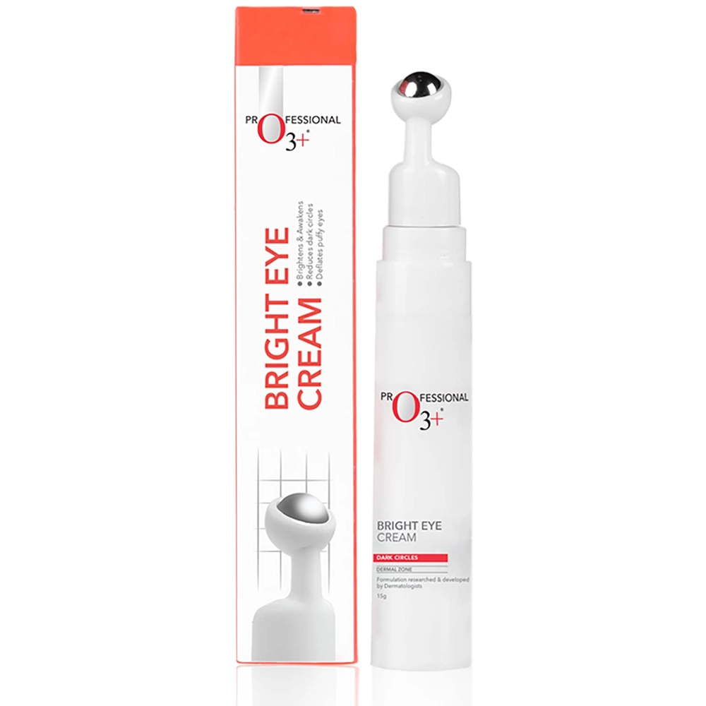 O3+ Professional Bright Eye Cream - Brightens & Awakens- Reduces Dark Circles- Deflates Puffy Eyes15G