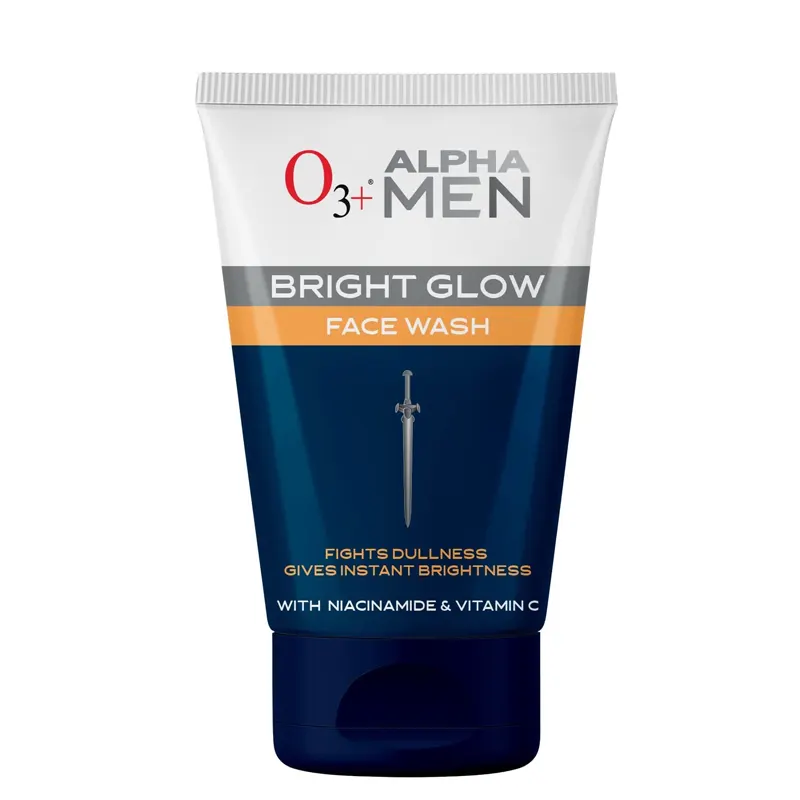 O3+ Professional Alpha Men Bright Glow Face Wash 100Ml