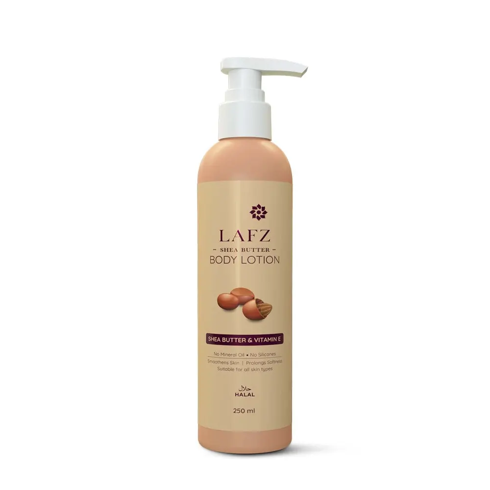Lafz Shea Butter Body Lotion Shea Butter And Vitamin E 250Ml