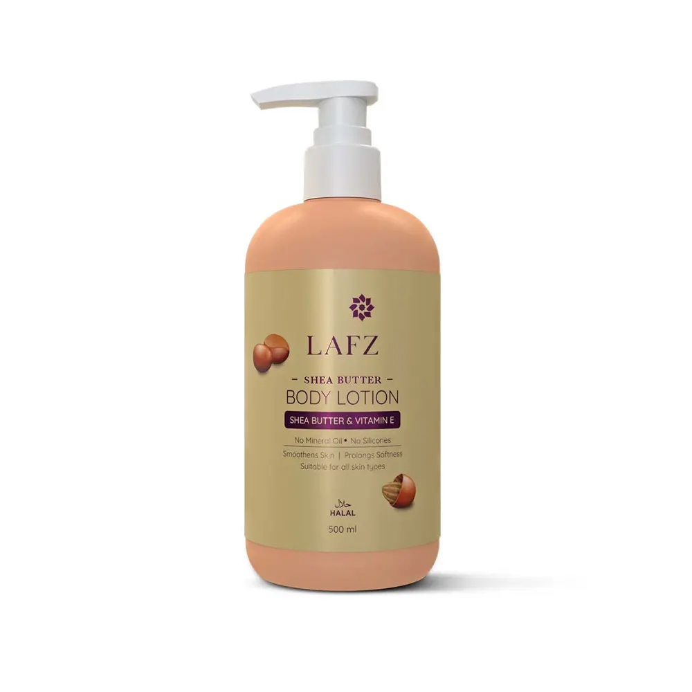 Lafz Body Lotion Shea Butter And Vitamin E 500Ml