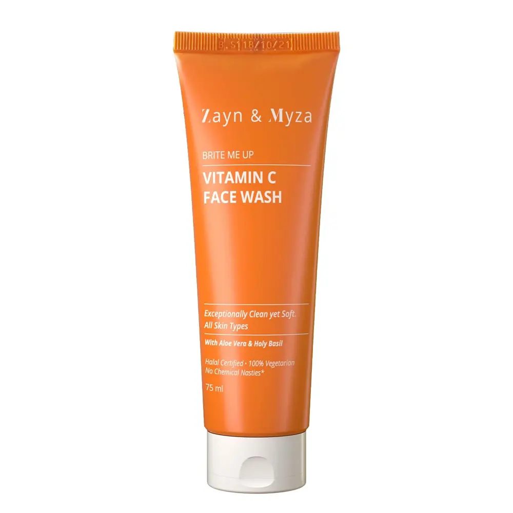 Zayn And Myza Vitamin C Face Wash With Aloe Vera And Holy Basil 75Ml
