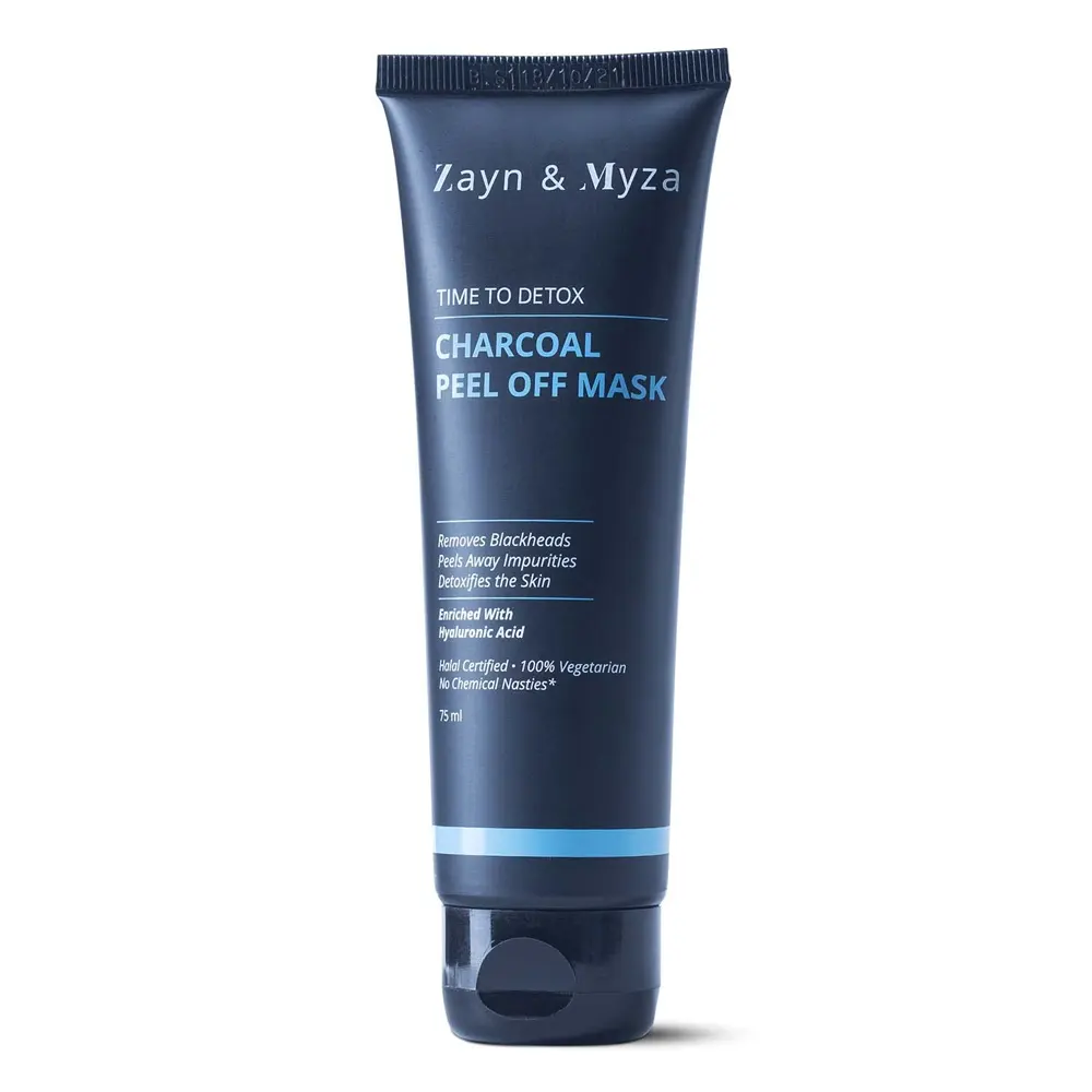 Zayn And Myza Charcoal Peel Off Mask Time To Detox 75Ml