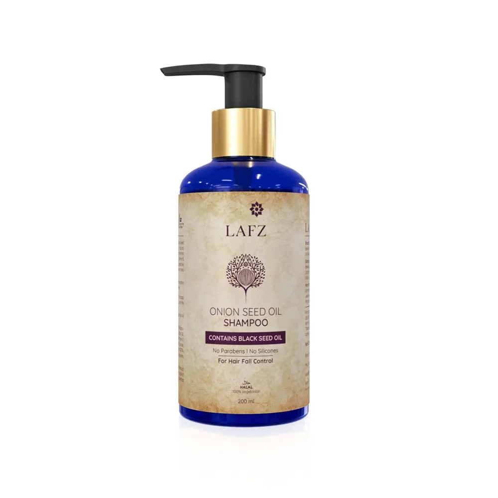 Lafz Onion Seed Oil Shampoo Contains Black Seed Oil 200Ml