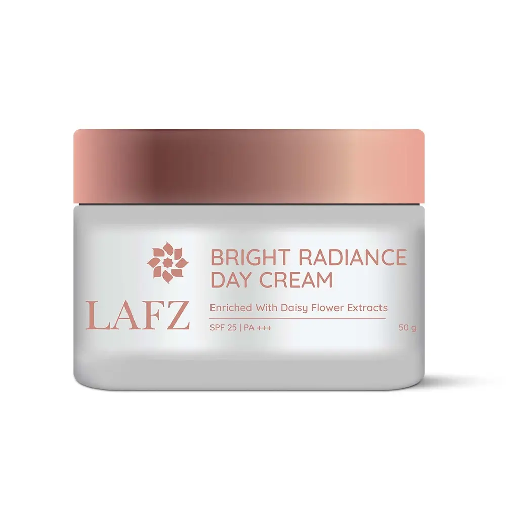 Lafz Bright Radiance Day Cream For Radiant And Clear Skin Spf 25 Pa+++ 50G