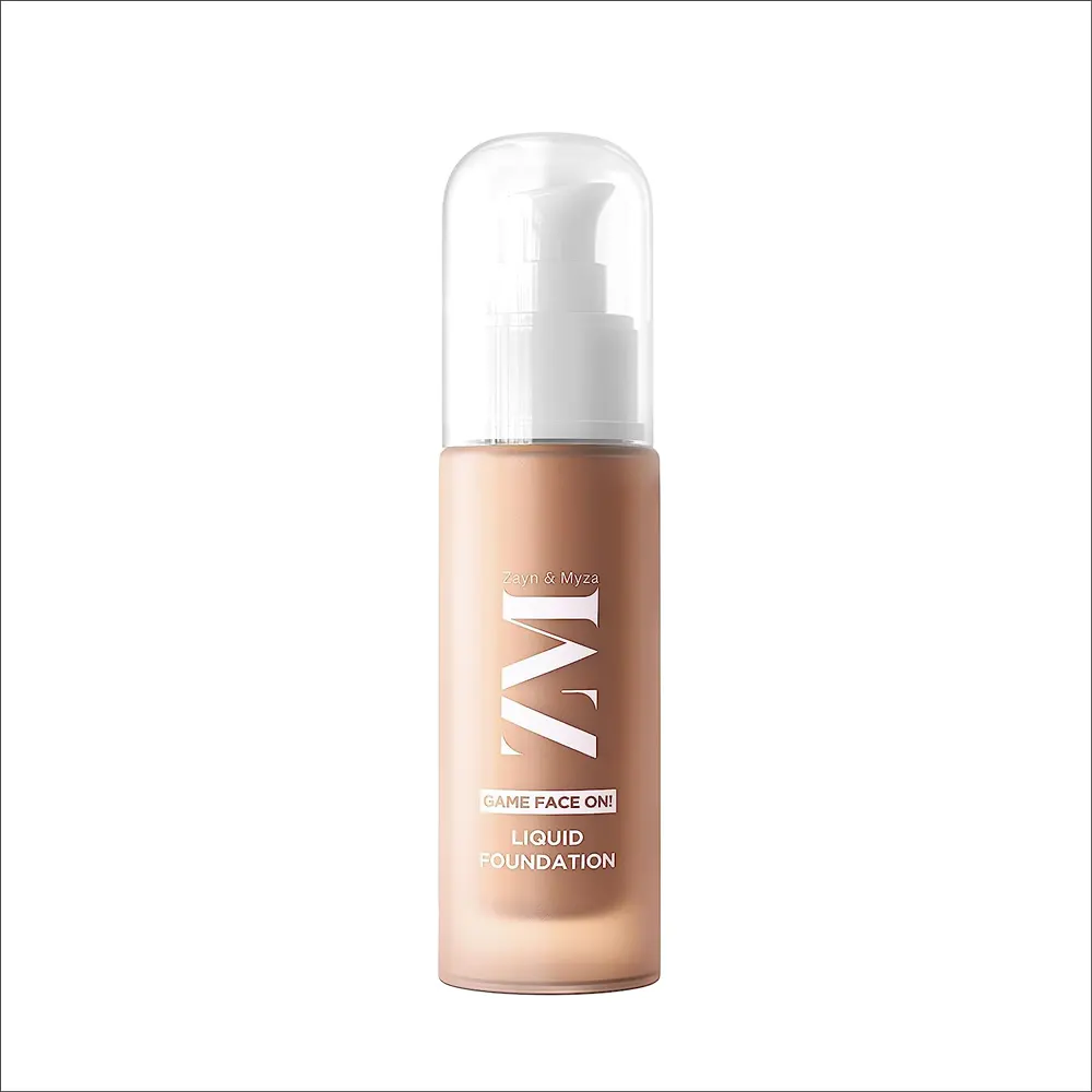 Zayn And Myza Liquid Foundation Game Face On 02 Ivory 30Ml