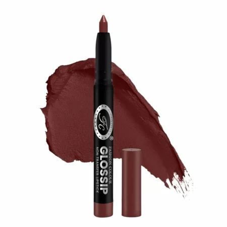 Fashion Colour Glossip Non Transfer Lipstick 801 Dark Violet
