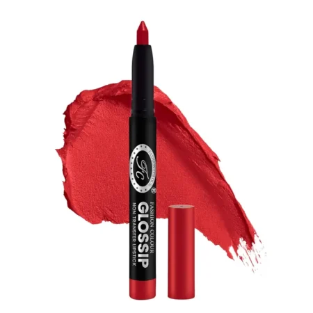 FASHION COLOUR GLOSSIP NON TRANSFER LIPSTICK 804 DULL RED