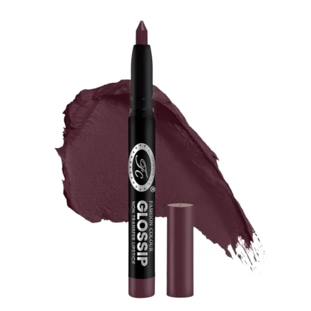 Fashion Colour Glossip Non Transfer Lipstick 808 Deep Plum