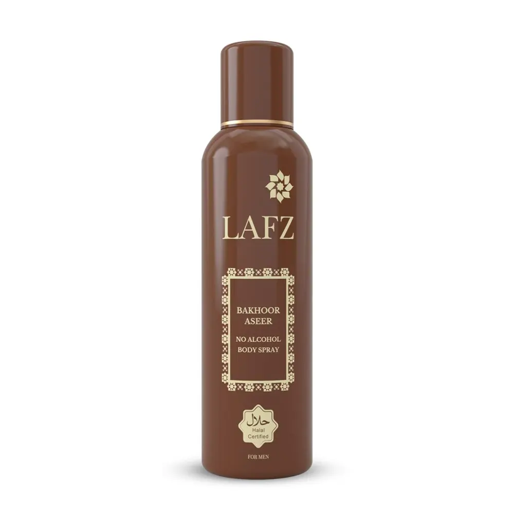 Lafz Bakhoor Aseer No Alcohol Body Spray 75Ml