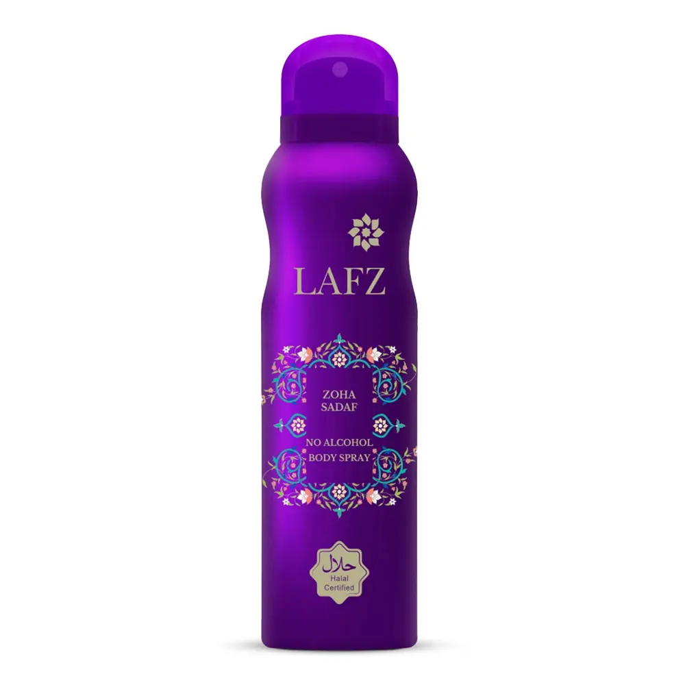 Lafz Zoha Sadaf No Alcohol Body Spray 75Ml
