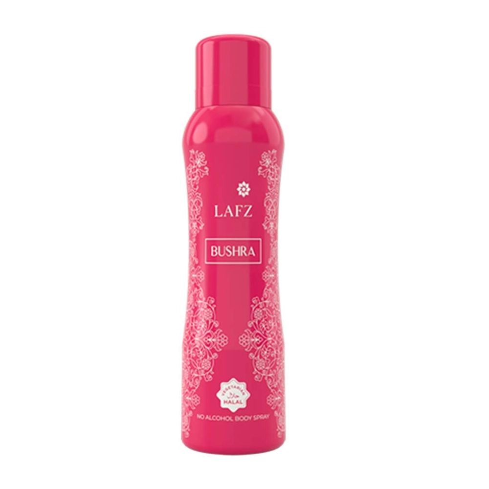 Lafz Bushra No Alcohol Body Spray 100G