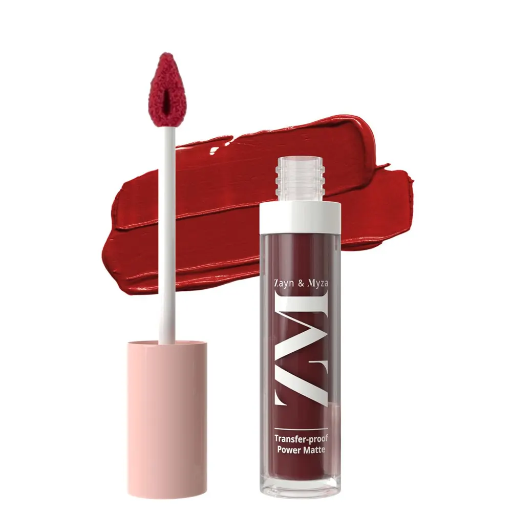 Zayn And Myza Transfer-Proof Power Matte Lip Color 02 Royal Maroon 6Ml