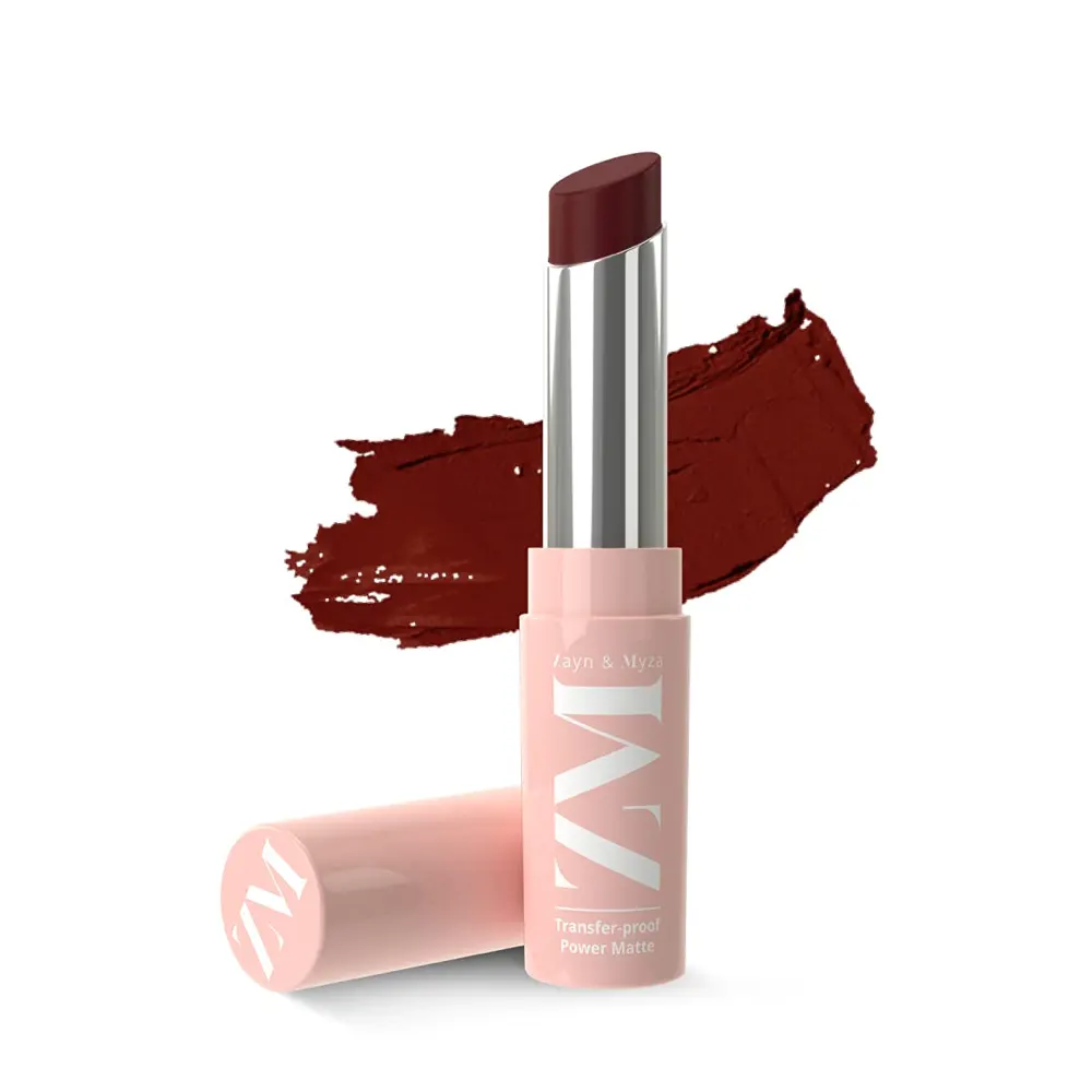 Zayn And Myza Transfer-Proof Power Matte Lipstick 3.2G Burgundy Bliss 02