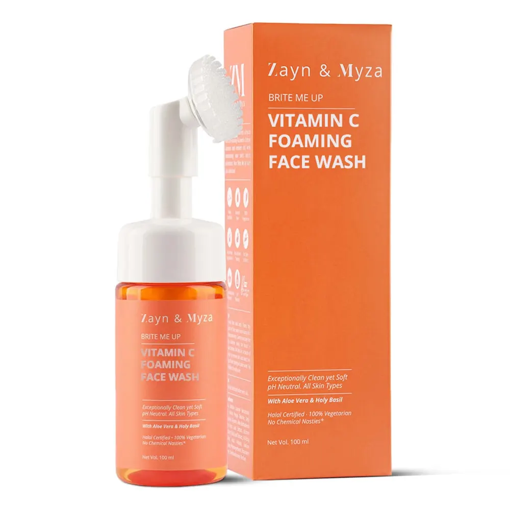 Zayn And Myza Brite Me Up Vitamin C Foam Cleanser 100Ml