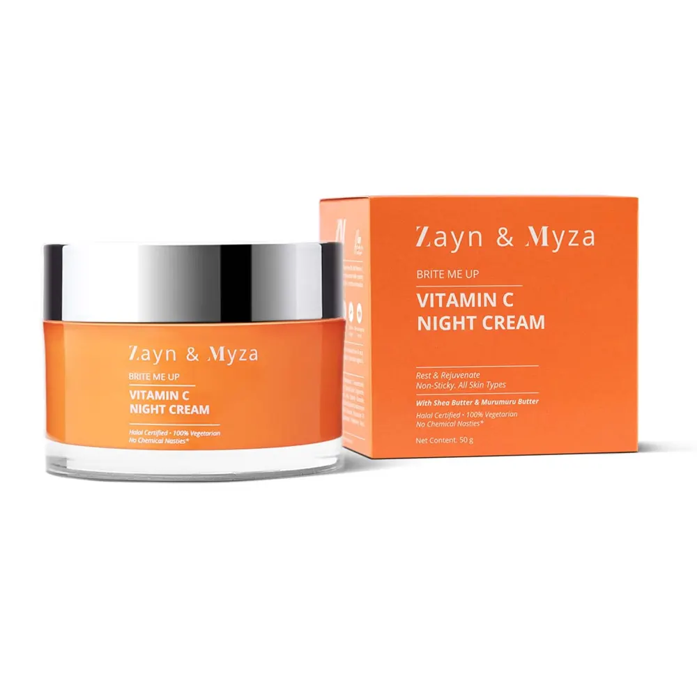 Zayn And Myza Brite Me Up Vitamin C Night Cream 50G