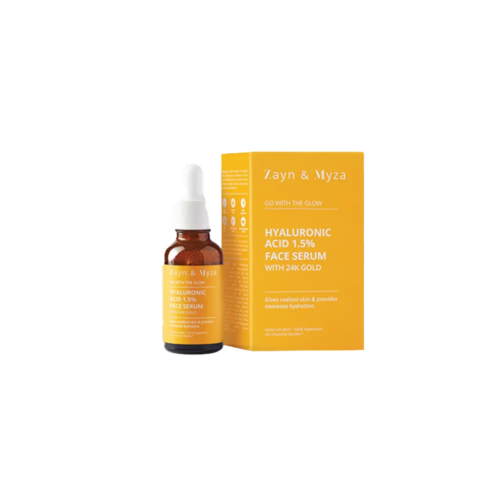 Zayn And Myza Hyaluronic Acid 1.5% Face Serum With 24K Gold 30Ml